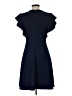 DKNY Solid Blue Casual Dress Size 10 - photo 2