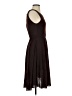 Theory Solid Brown Cocktail Dress Size 0 - photo 4