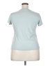 Wound Up Teal Short Sleeve Top Size XXL - photo 2