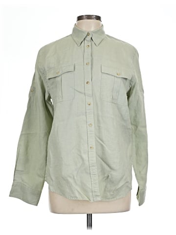 Lauren by Ralph Lauren Long Sleeve Button-Down Shirt (view 1)