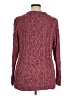 J.Jill Tweed Burgundy Pullover Sweater Size XL - photo 2