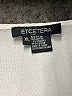 Etcetera Ivory 3/4 Sleeve Top Size XL - photo 7