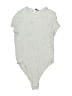 Miss Selfridge Gray Bodysuit Size 6 - photo 1