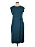 Ann Taylor Solid Teal Casual Dress Size 16 (petite) - photo 1