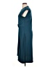 Ann Taylor Solid Teal Casual Dress Size 16 (petite) - photo 5