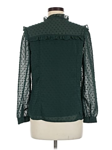 Allegra K Long Sleeve Blouse (view 2)