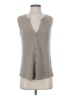 J.Jill Gray Sleeveless Button-Down Shirt Size S - photo 1