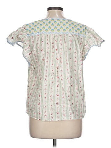 She + Sky Short Sleeve Blouse (view 2)