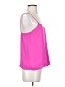 Olivaceous 100% Polyester Pink Sleeveless Top Size S - photo 4
