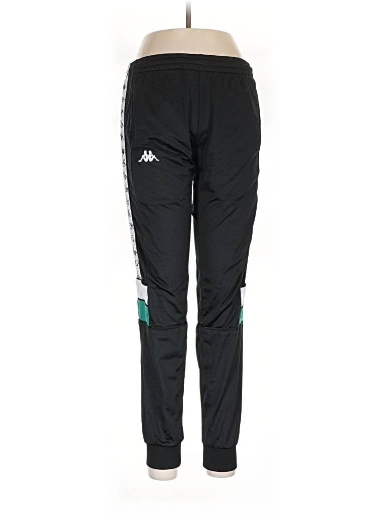 Pre-owned Kappa Track Pants In Black