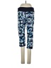 Pink Lotus Print Blue Active Pants Size S - photo 1