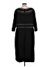 JS Collections 100% Polyester Black Casual Dress Size M (estimated) - photo 2