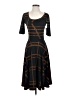Lularoe Argyle Brown Cocktail Dress Size S - photo 1