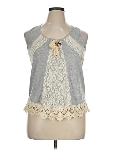 Taylor & Sage Sleeveless Blouse (view 1)
