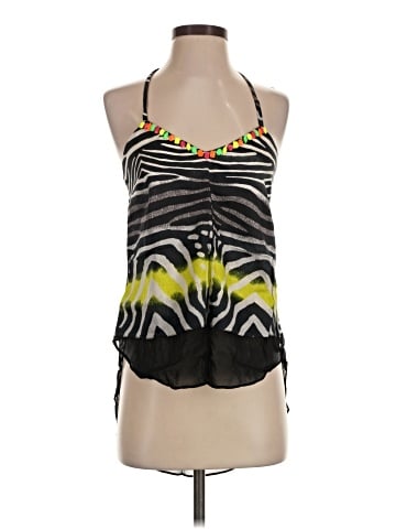 Line & Dot Sleeveless Blouse (view 1)