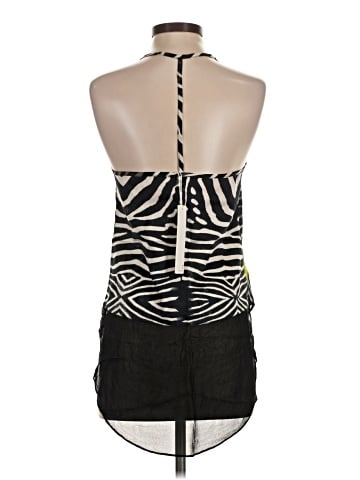 Line & Dot Sleeveless Blouse (view 2)
