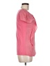 Adolfo Dominguez 100% Polyester Solid Pink Short Sleeve Blouse Size M - photo 4