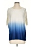 Garnet Hill Ivory Short Sleeve Top Size S (petite) - photo 1