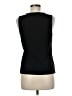 Green Envelope 100% Rayon Black Sleeveless Top Size M - photo 2
