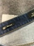 Talbots Chevron-herringbone Blue Jeans Size 10 - photo 9