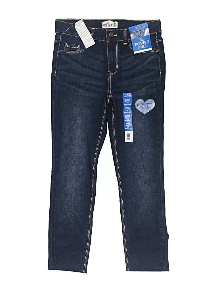Pre-owned Jordache Kids' Jeans In Blue