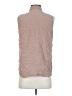 Equipment 100% Silk Brown Sleeveless Silk Top Size XS - photo 2