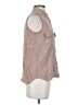 Equipment 100% Silk Brown Sleeveless Silk Top Size XS - photo 4