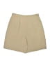 Lizgolf Solid Tan Khaki Shorts Size 10 - photo 2