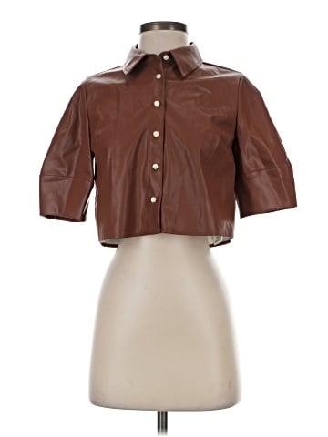 Maeve 3/4 Sleeve Button-Down Shirt (view 1)