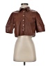 Maeve Brown 3/4 Sleeve Button-Down Shirt Size XXS - photo 1