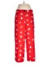 Ann Taylor Hearts Red Casual Pants Size 8 - photo 1