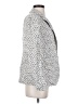 Nine West 100% Cotton Print Ivory Blazer Size 4 - photo 4