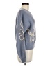 Debut Floral Blue Pullover Sweater Size M - photo 4