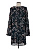 Everly 100% Polyester Floral Blue Casual Dress Size S - photo 2