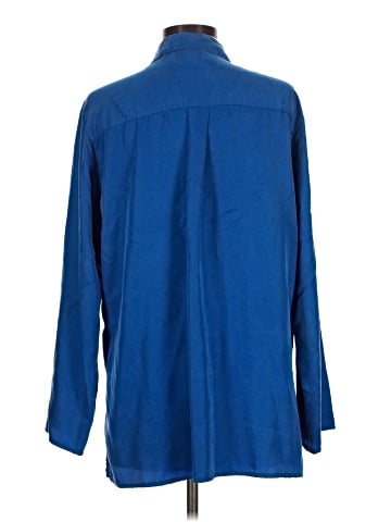 Chico's Design 3/4 Sleeve Button-Down Shirt (view 2)