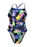 Speedo Graphic Blue One Piece Swimsuit Size Sm (32) - photo 1