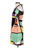 Eva Varro Color Block Orange Casual Dress Size XS - photo 5