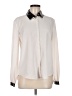 Neiman Marcus Ivory Long Sleeve Blouse Size 6 - photo 1