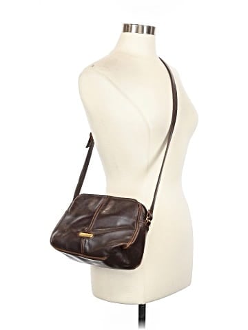 Liz Claiborne Leather Crossbody Bag (view 2)