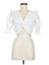 Line & Dot White Sleeveless Blouse Size M - photo 1