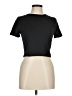 Unbranded 100% Polyester Black Short Sleeve Turtleneck Size M - photo 1