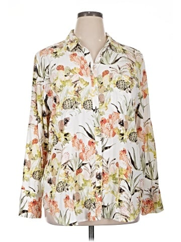 Chico's Long Sleeve Blouse (view 1)