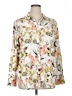 Chico's Floral Ivory Long Sleeve Blouse Size XL (3) - photo 1