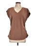 Athleta Brown Sleeveless T-Shirt Size L - photo 1