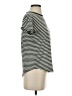 Madewell Stripes Green Short Sleeve Turtleneck Size XS - photo 4