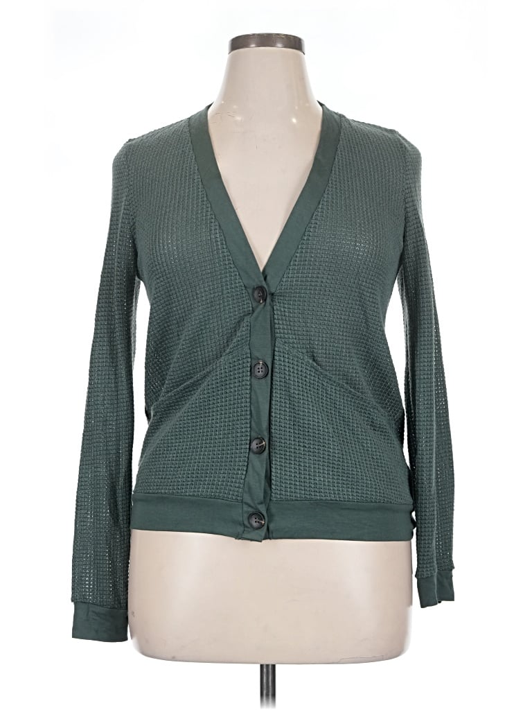 Assorted Brands Cardigan Sweater In Green