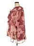 George 100% Polyester Pink Long Sleeve Blouse Size 28w - photo 5