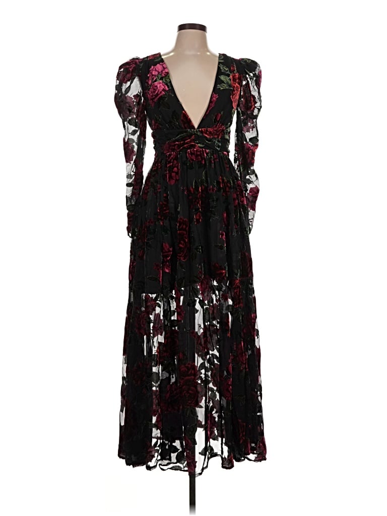Pre-owned Rachel Parcell Cocktail Dress In Black