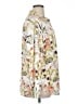 Chico's Floral Ivory Long Sleeve Blouse Size XL (3) - photo 4