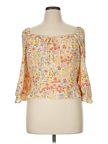 A. Byer 3/4 Sleeve Blouse (view 1)